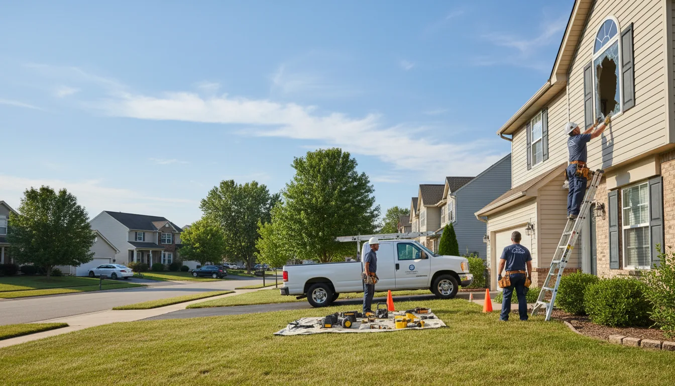 Expert window installer providing residential service in Camden, TN